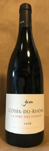 Domaine Garon 'La Part des Vivants' Cotes du Rhone 2019