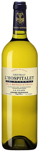 Gerard Bertrand La Clape Chateau L'Hospitalet La Reserve Blanc 2022