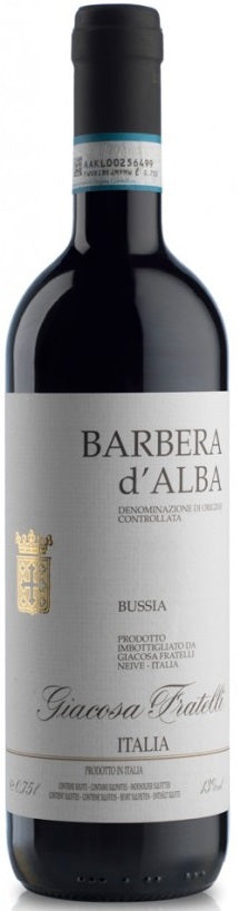 Giacosa Fratelli Barbera d'Alba Bussia 2016