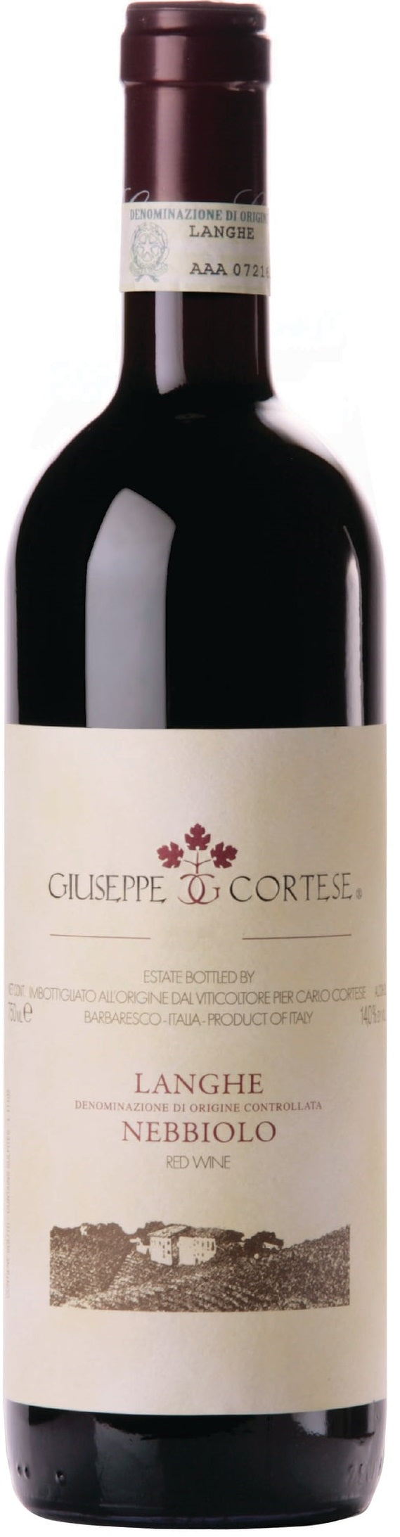 Giuseppe Cortese Langhe Nebbiolo 2019
