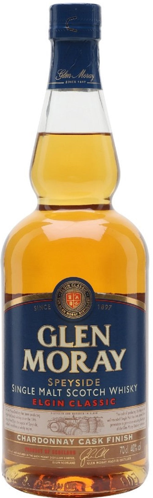 Glen Moray Scotch Single Malt Classic Chardonnay Cask Finish