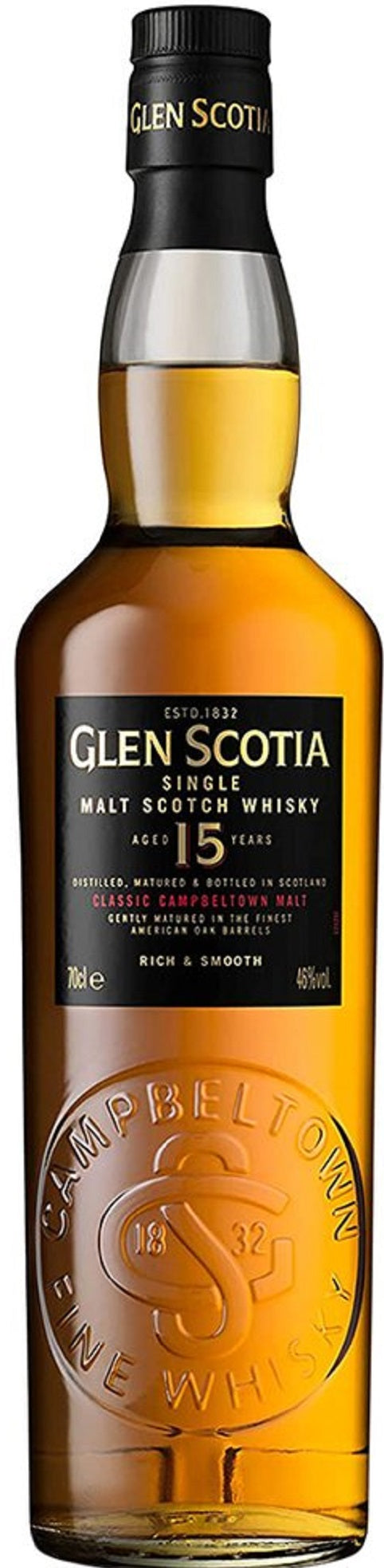 Glen Scotia Scotch Single Malt 15 Year 2015