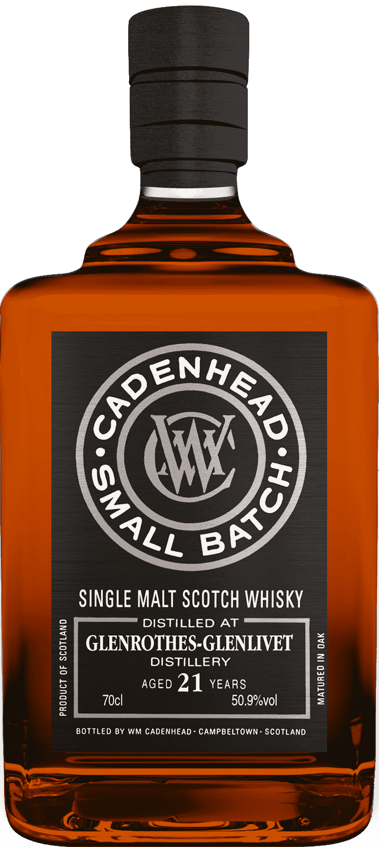 Glenrothes-Glenlivet Scotch Single Malt 21 Year By Cadenhead