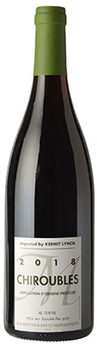 Guy Breton Chiroubles 2018