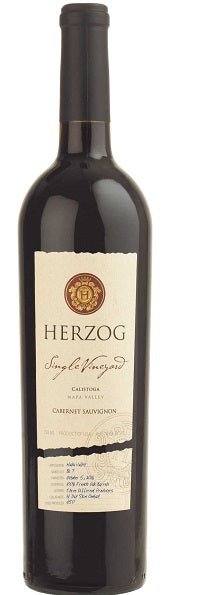 HERZOG SPECIAL RESERVE CABERNET SAUVIGNON CALISTOGA SINGLE VINEYARD HERZO