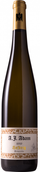 Hofberg Reserve Riesling Trocken, A.J. Adam 2019