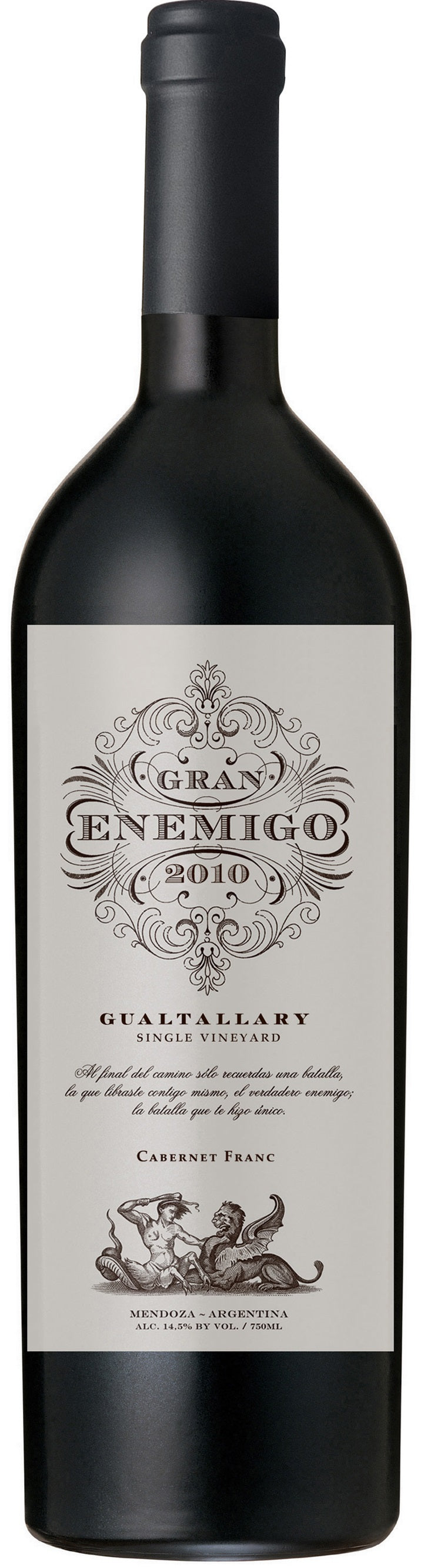 El Enemigo Cabernet Franc Gran Enemigo Gualtallary 2015
