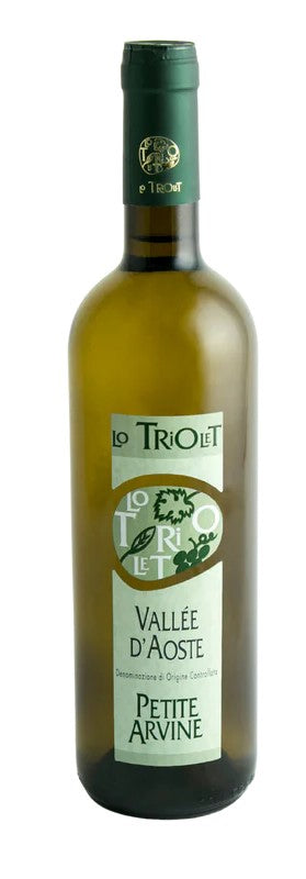 Petite Arvine Vallee d'Aoste, Lo Triolet 2019