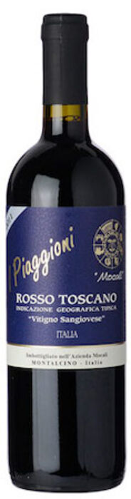 Rosso di Toscana 'I Piaggioni', Mocali 2018