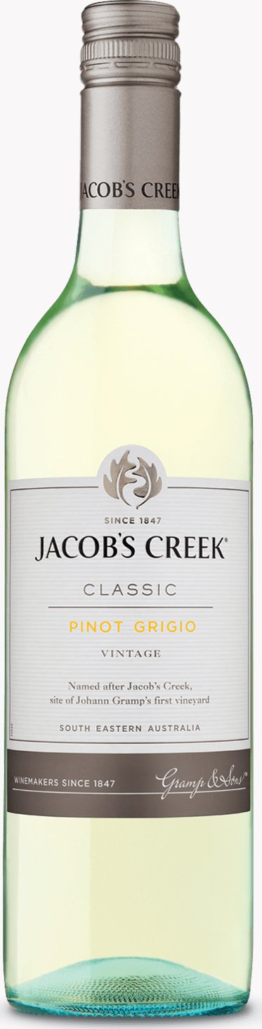 JACOB'S CREEK PINOT GRIGIO 2020