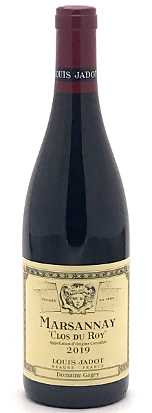JADOT MARSANNAY CLOS DU ROY, DOMAINE GAGEY 2019