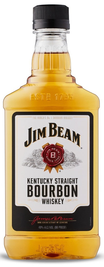 JIM BEAM WHITE LABEL BOURBON PET