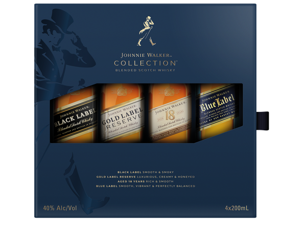 Johnnie Walker Collection 200Ml Gift 4 Pack – Wine Chateau