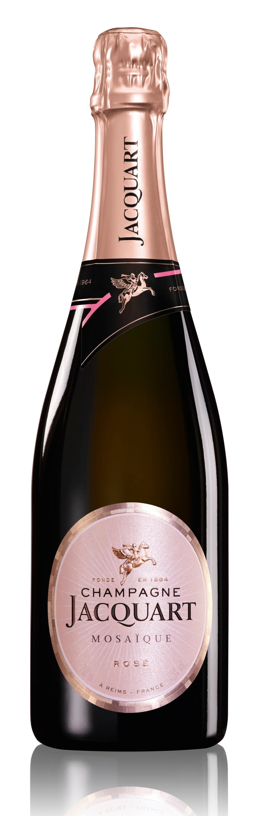 Jacquart Brut 'Mosaique' Rose NV