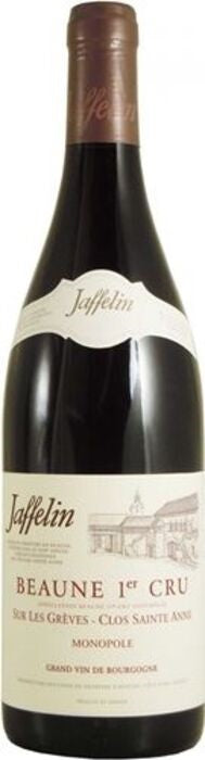 Jaffelin Beaune 1er Cru 'Sur les Grèves - Clos Ste Anne' Monopole Rouge 2018