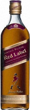 Johnnie Walker Scotch Red Label