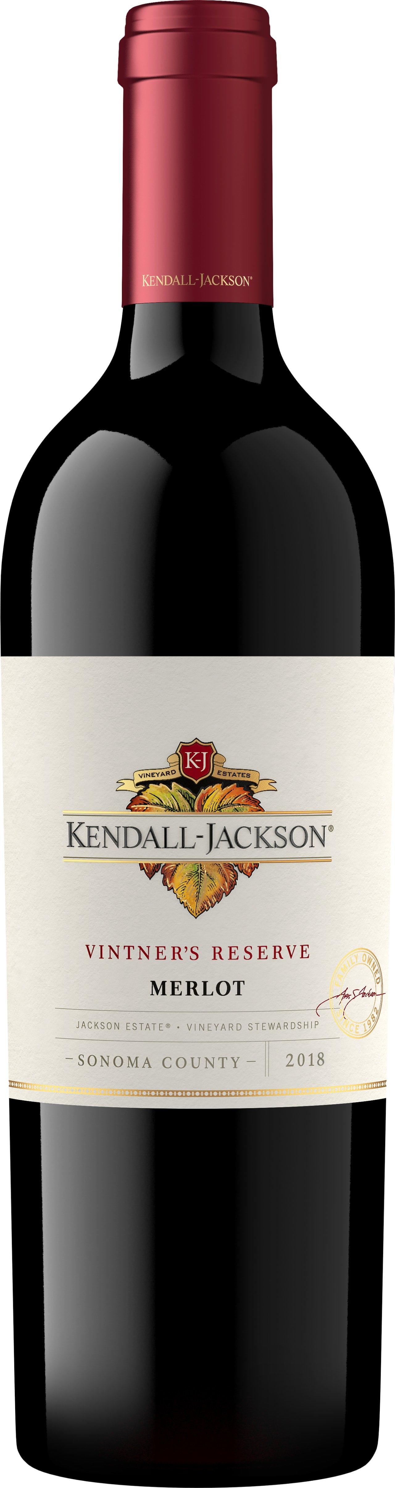 KENDALL JACKSON MERLOT VINTNERS RESERVE 2018