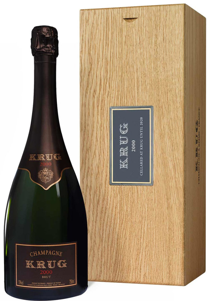 KRUG VINTAGE 2000 WOOD BOX 1PK VAP