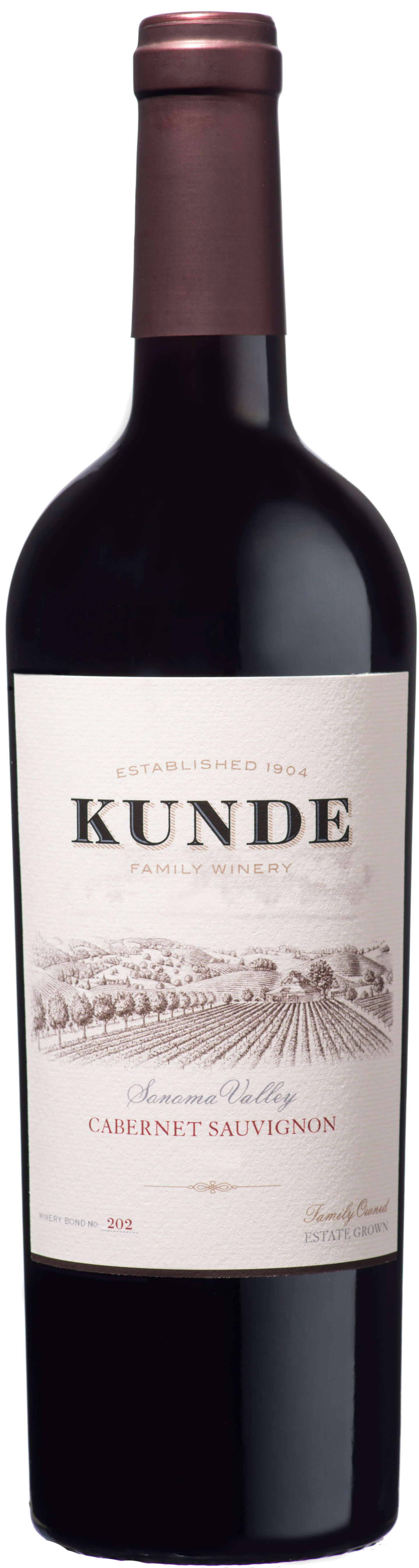 Kunde Cabernet Sauvignon Sonoma County 2015