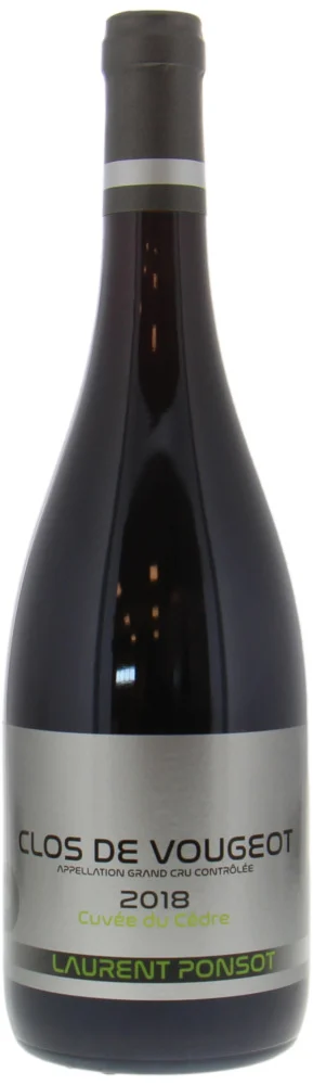 LAURENT PONSOT CLOS DU VOUGEOT 2018