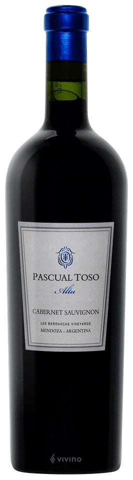 Pascual Toso Cabernet Sauvignon Alta Reserve Las Barrances Vineyards 2015