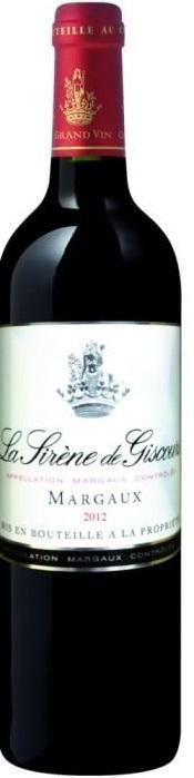 La Sirene de Giscours Margaux 2012