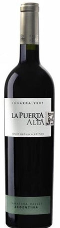 La Puerta Alta Bonarda 2009