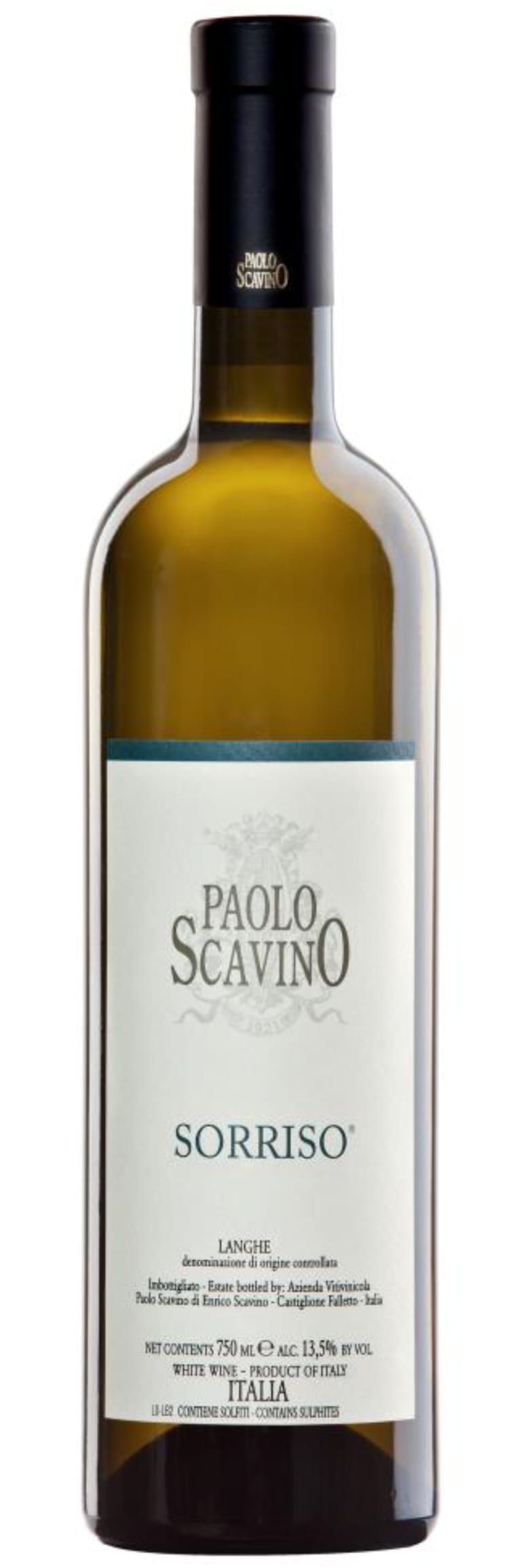 Langhe Bianco 'Sorriso', Paolo Scavino 2021