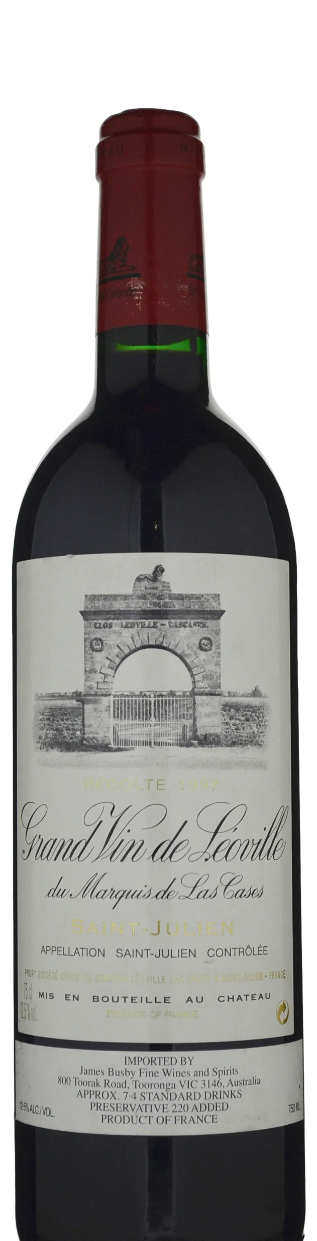 Château Léoville-Las Cases Saint-Julien 2ème Grand Cru Classé 2007 (Case Only)