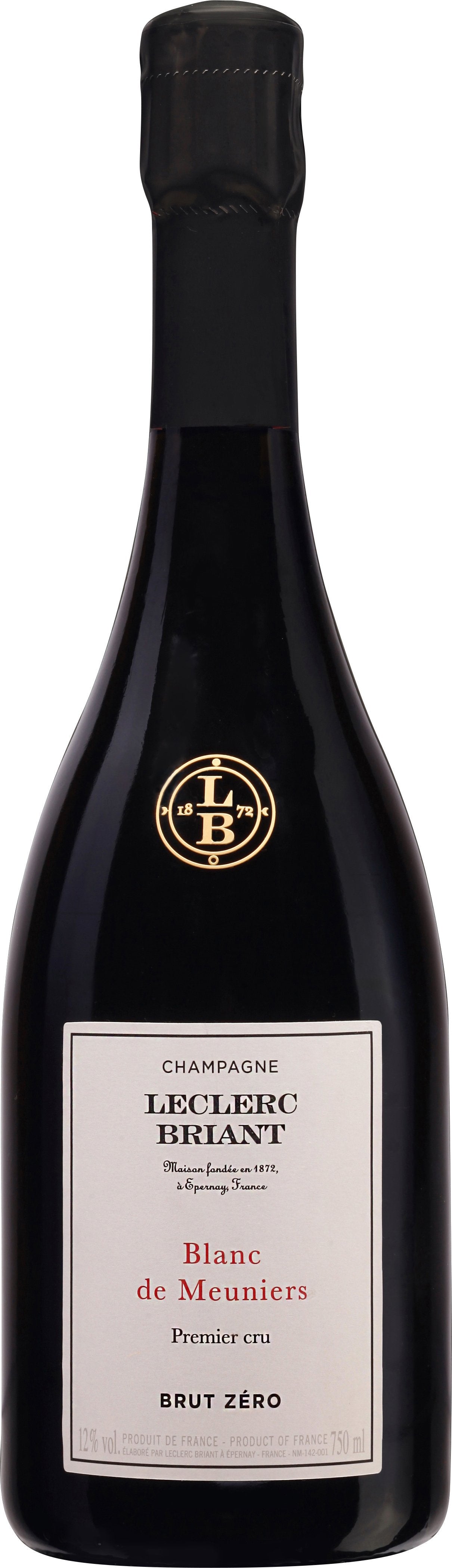 Leclerc Briant Champagne Blanc de Meuniers Brut Zero