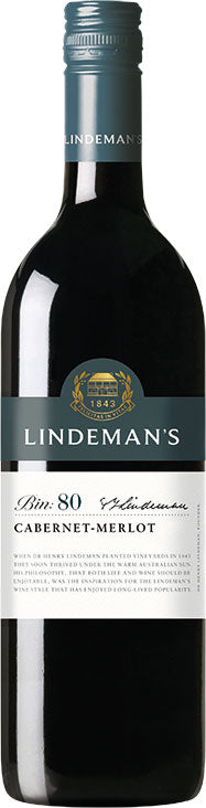 Lindeman's Cabernet Merlot Bin 80 2018