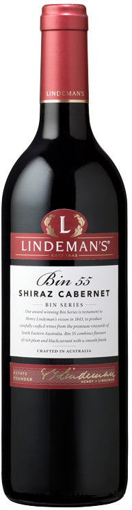Lindeman's Shiraz Cabernet Bin 55 2017