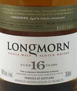 Longmorn Scotch Single Malt 16 Year