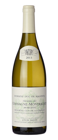 Louis Jadot Chassagne-Montrachet Morgeot Chapelle Domaine du Duc de Magenta 2015