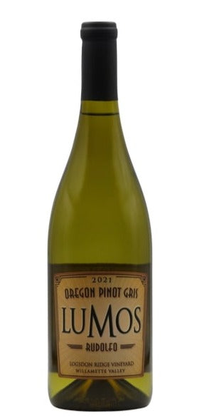 Lumos Pinot Gris 'Rudolfo' Willamette Valley 2019 2019
