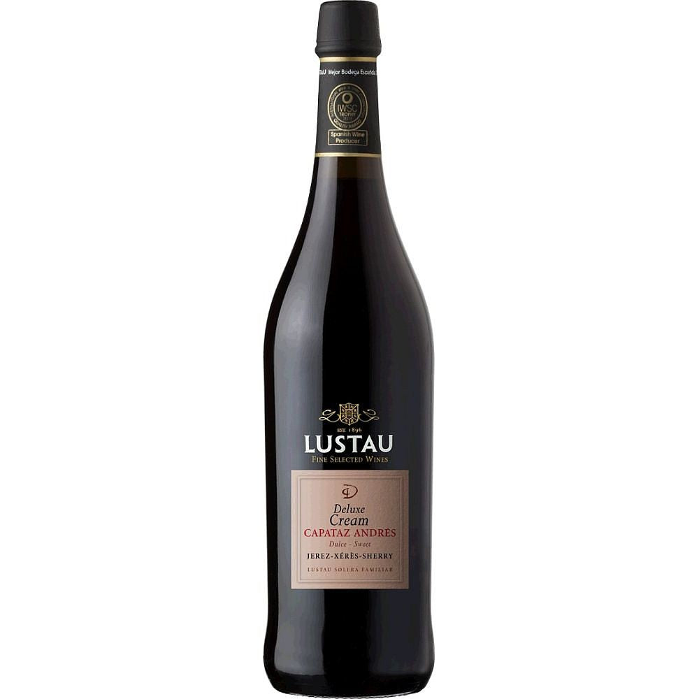 Lustau Sherry Deluxe Cream Solera Familiar Capataz Andres