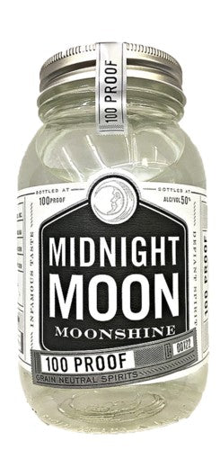 MIDNIGHT MOON 100 PROOF W/50ML APPLE