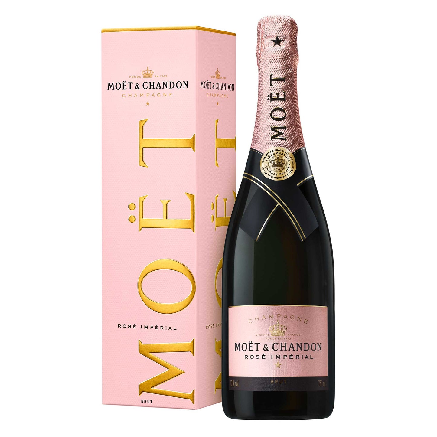 MOET BRUT ROSE IMPERIAL GIFT BOX