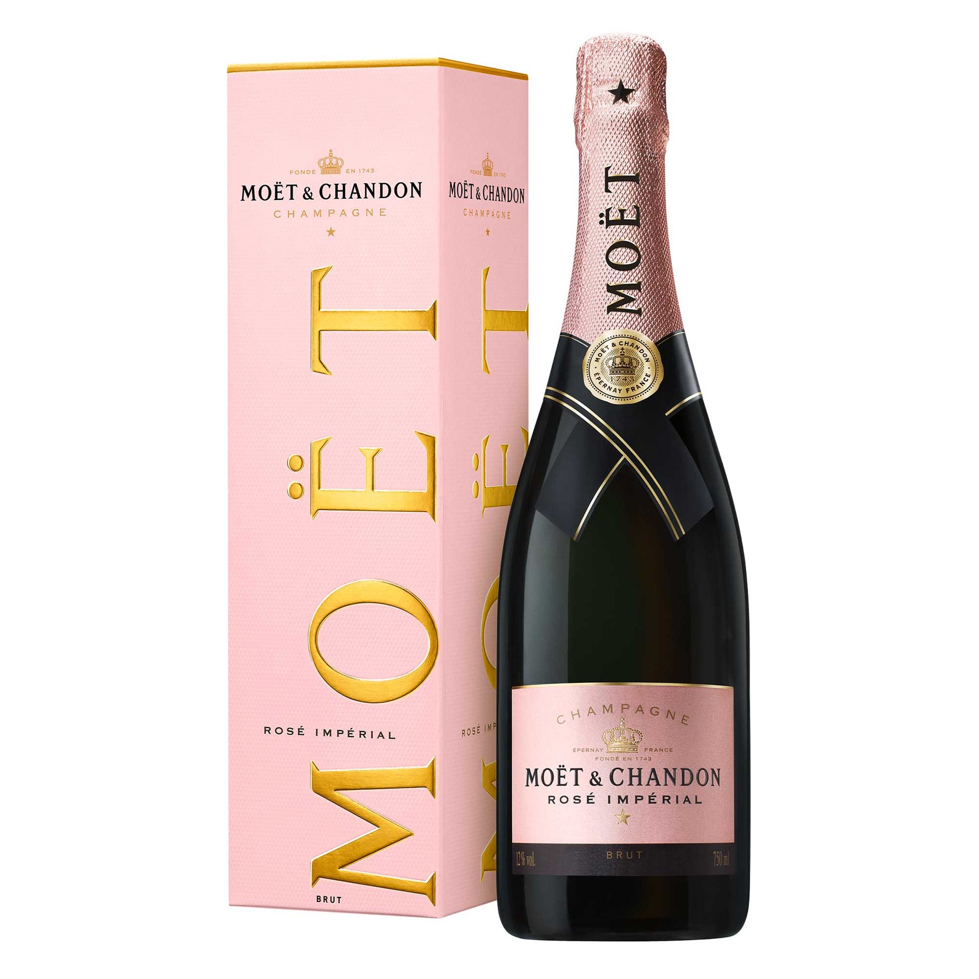 MOET BRUT ROSE IMPERIAL GIFT BOX