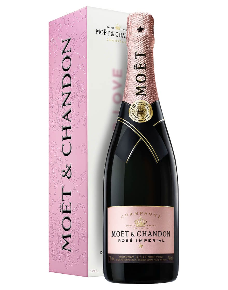 MOET IMPERIAL ROSE GIFT VAP