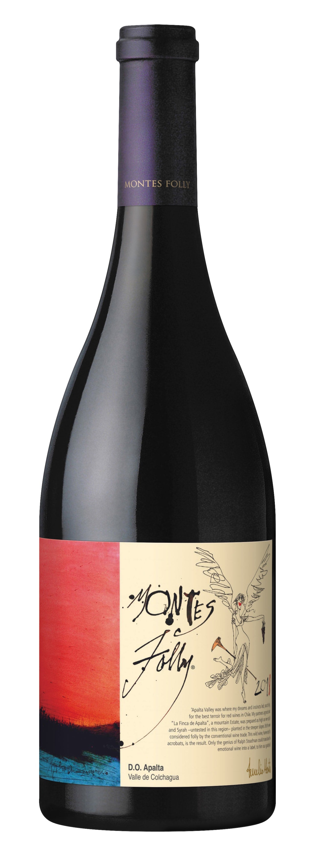 MONTES ICON SERIES FOLLY SYRAH (ULTRA PREMIUM) 2018 JS:97PTS