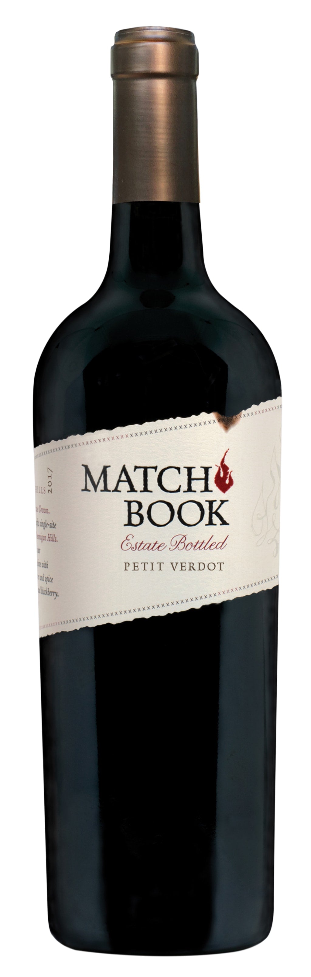 Matchbook Petit Verdot Dunnigan Hills 2018