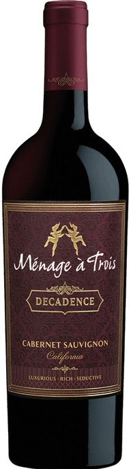Menage A Trois Cabernet Sauvignon Decadence 2016