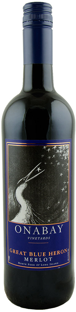 Merlot 'Great Blue Heron', Onabay Vineyards 2017