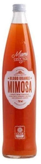 Miami Cocktail Small Batch Blood Orange Mimosa