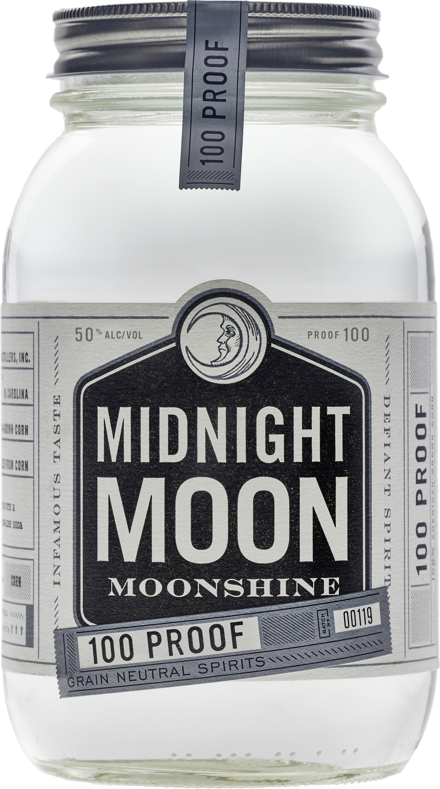 Midnight Moon Grain Neutral Moonshine