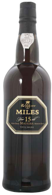 Miles Madeira 15 Year Medium Rich
