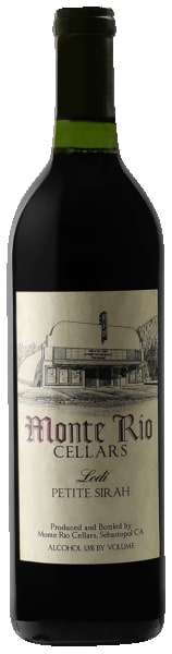Monte Rio Cellars Petite Sirah Lodi 2021