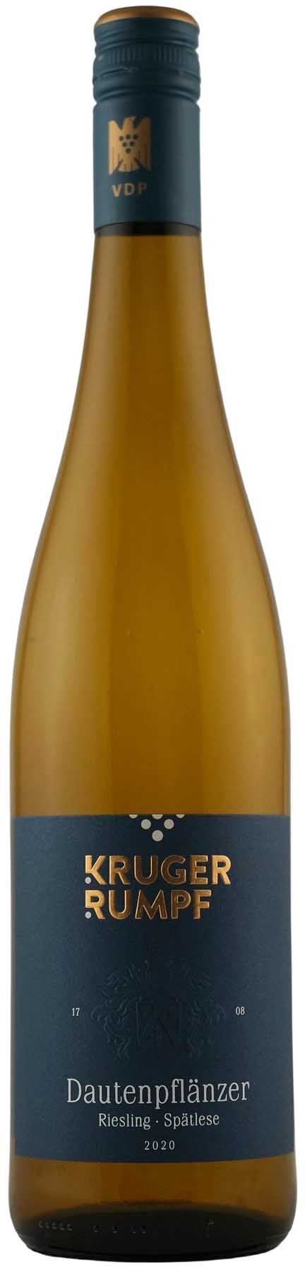 Munsterer Dautenpflanzer Riesling Spatlese, Kruger-Rumpf 2020