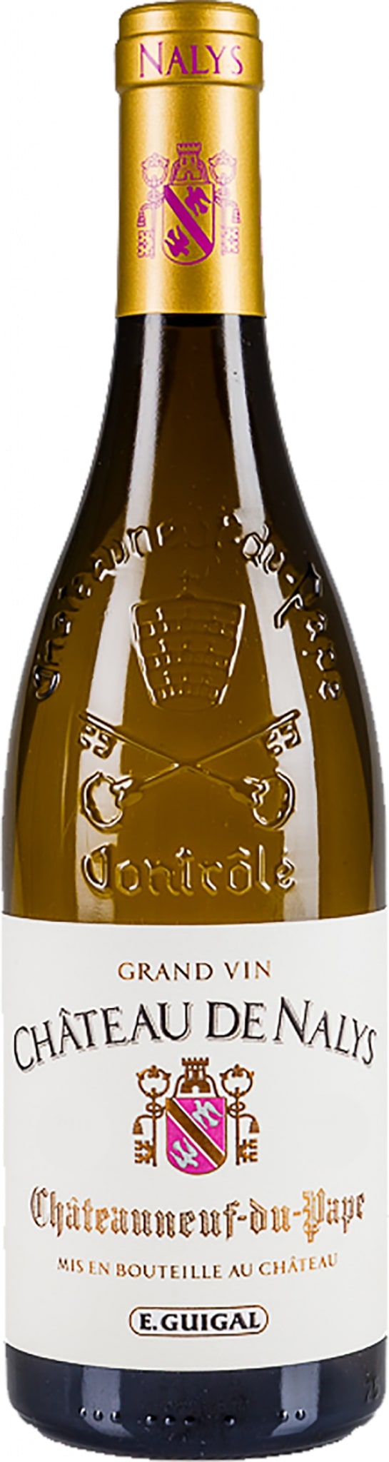 CHATEAU NALYS SAINTES PIERRES CHATEAUNEUF DU PAPE BLANC 2018